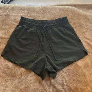 Athleta Dark Green Women's Athletic Shorts